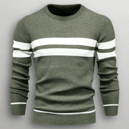 Pullover a Righe Moderno | Maglia Morbida e Versatile