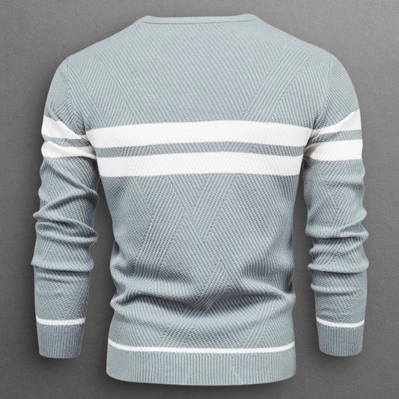 Pullover a Righe Moderno | Maglia Morbida e Versatile