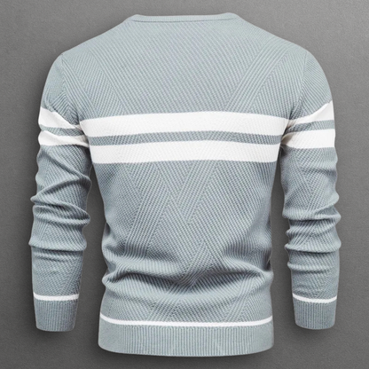 Pullover a Righe Moderno | Maglia Morbida e Versatile
