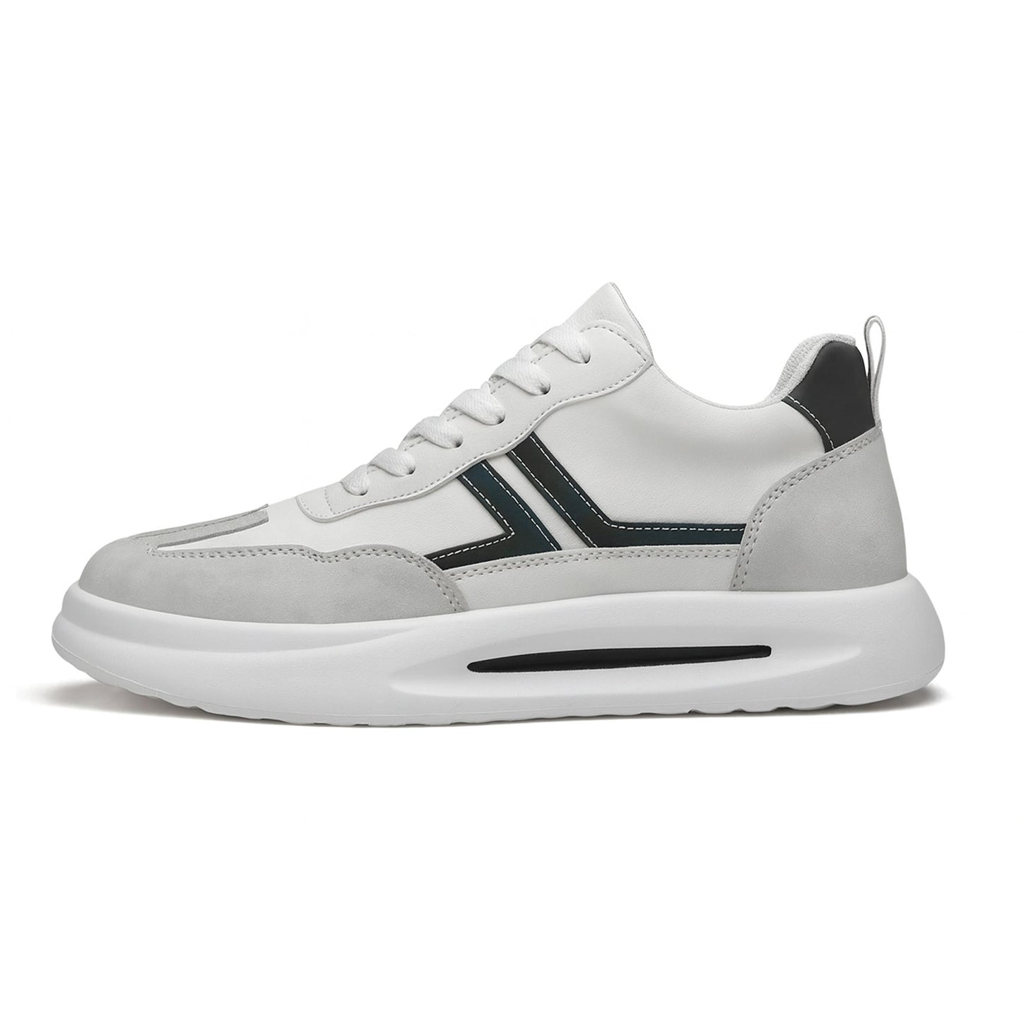 Sneakers con Rialzo Interno e Suola Ammortizzata | Comfort