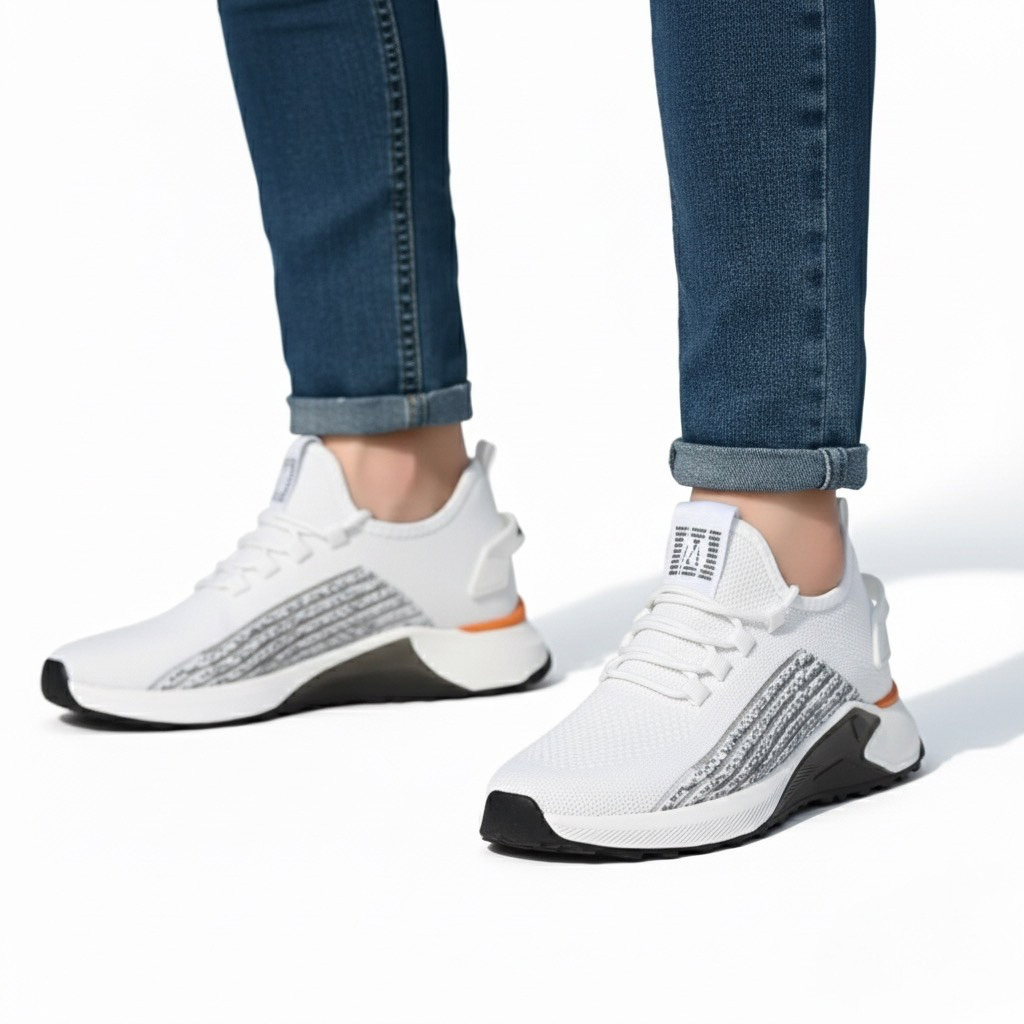 Sneakers Dinamiche con Rialzo Invisibile | Comfort e Stile Attivo