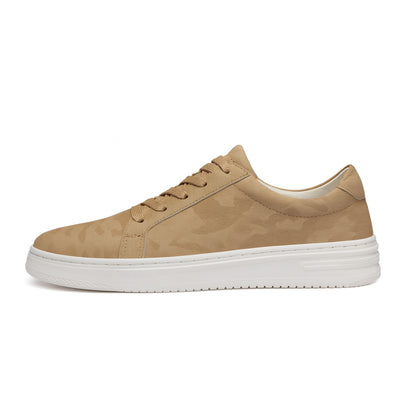 Sneakers con Rialzo Interno e Texture Discreta | Comfort