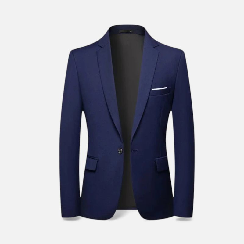 Blazer Strutturato con Revers e Tasche | Stile Elegante