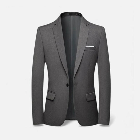 Blazer Strutturato con Revers e Tasche | Stile Elegante