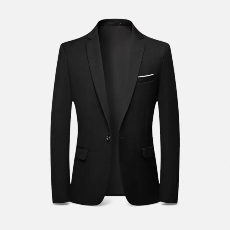 Blazer Strutturato con Revers e Tasche | Stile Elegante