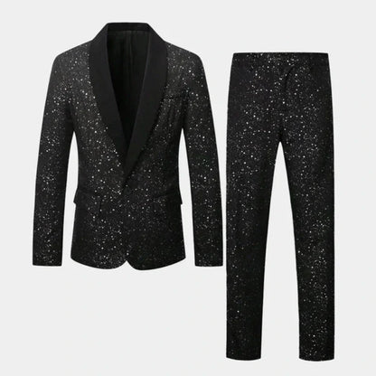 Completo Glitter Elegante | Giacca e Pantaloni