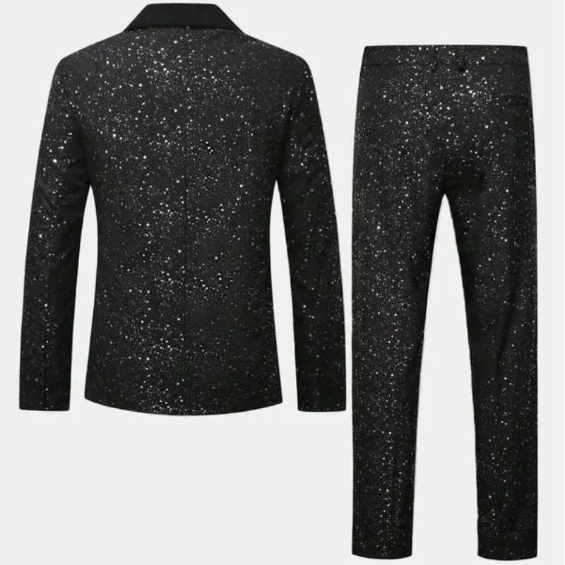 Completo Glitter Elegante | Giacca e Pantaloni