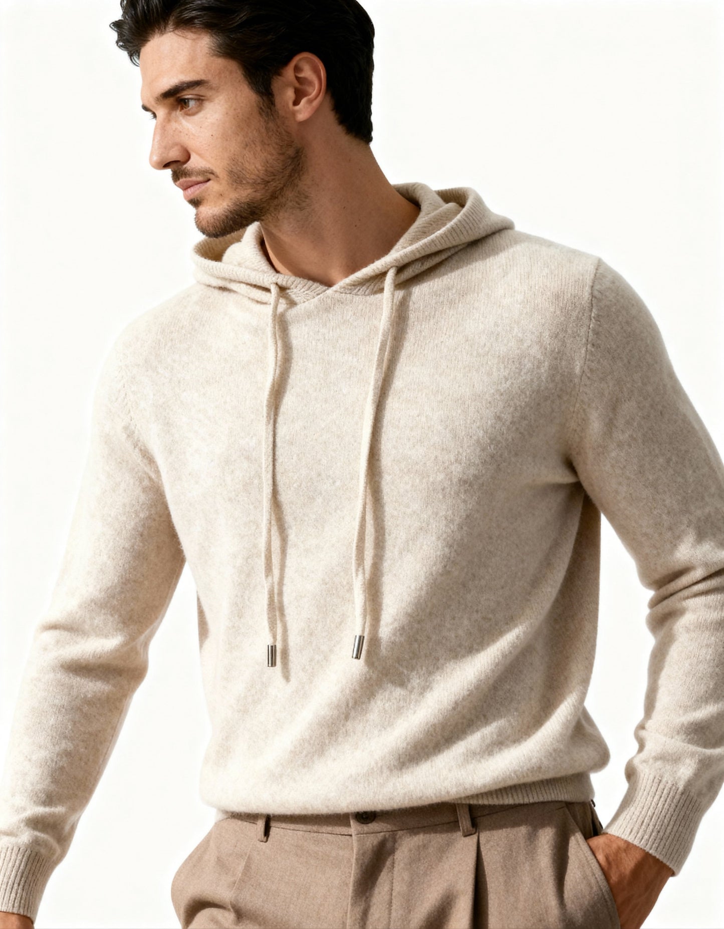 Felpa in Cashmere Puro | Comfort Naturale