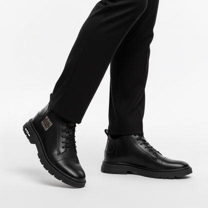 Scarpa con Rialzo | Comfort Naturale e Stile Sobrio