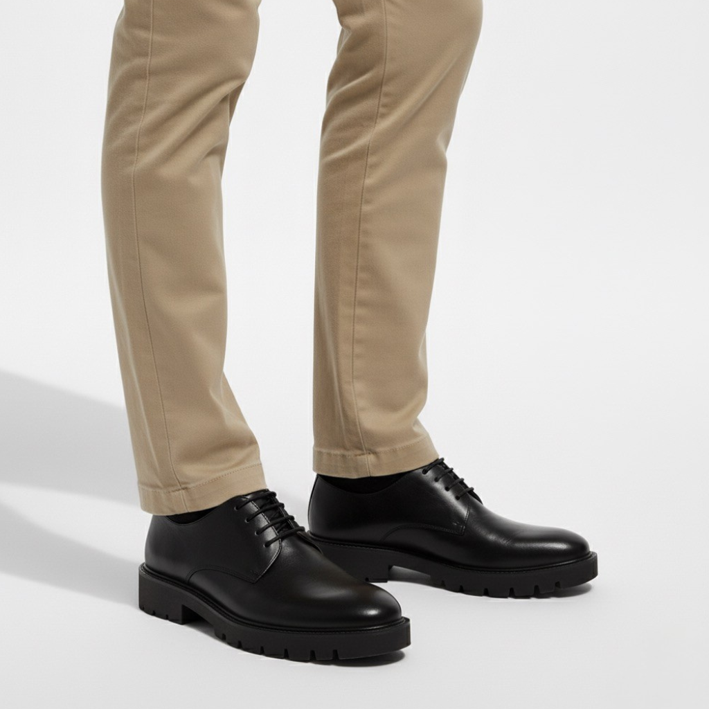 Scarpa Elegante con Rialzo | Design Discreto Italiano