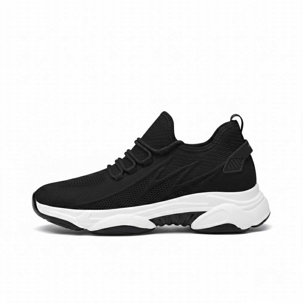 Sneakers con Rialzo Interno e Suola Sagomata | Comfort
