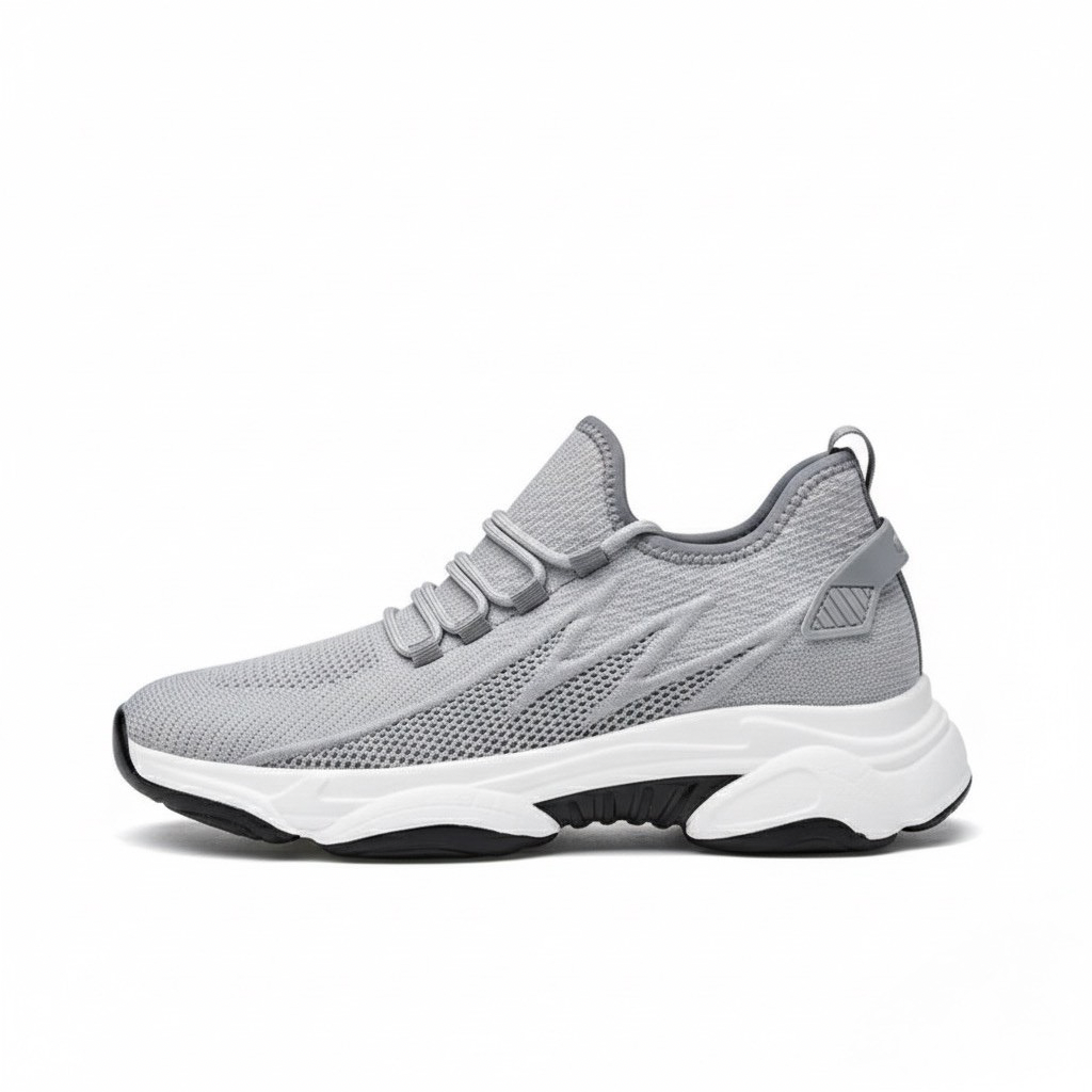 Sneakers con Rialzo Interno e Suola Sagomata | Comfort