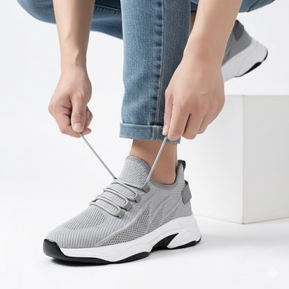 Sneakers con Rialzo Interno e Suola Sagomata | Comfort