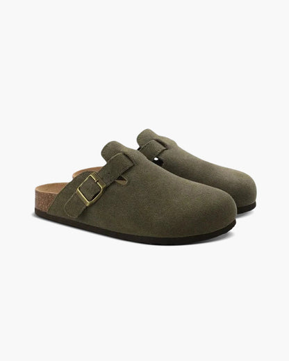 Zoccoli in Suede Velliani | Comfort Elegante Quotidiano