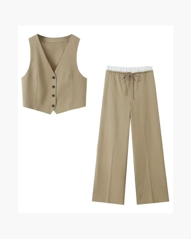 Set Elegante Coordinato | Look Raffinato Essenziale