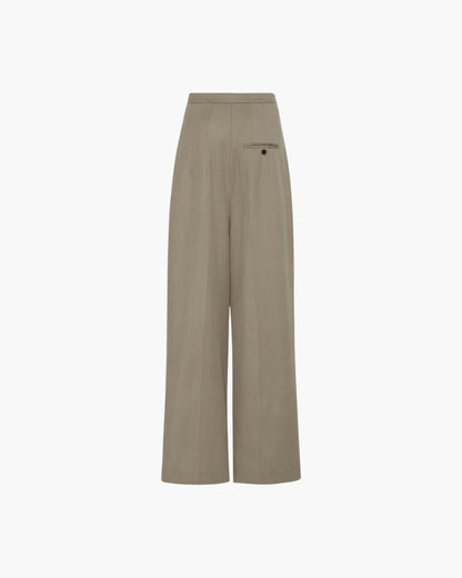 Pantaloni Oversize in Lana | Comfort e Stile Essenziale