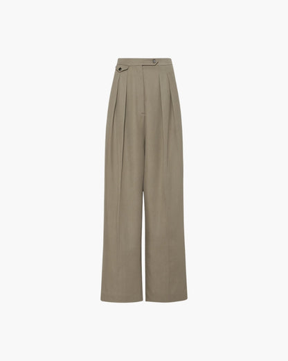 Pantaloni Oversize in Lana | Comfort e Stile Essenziale
