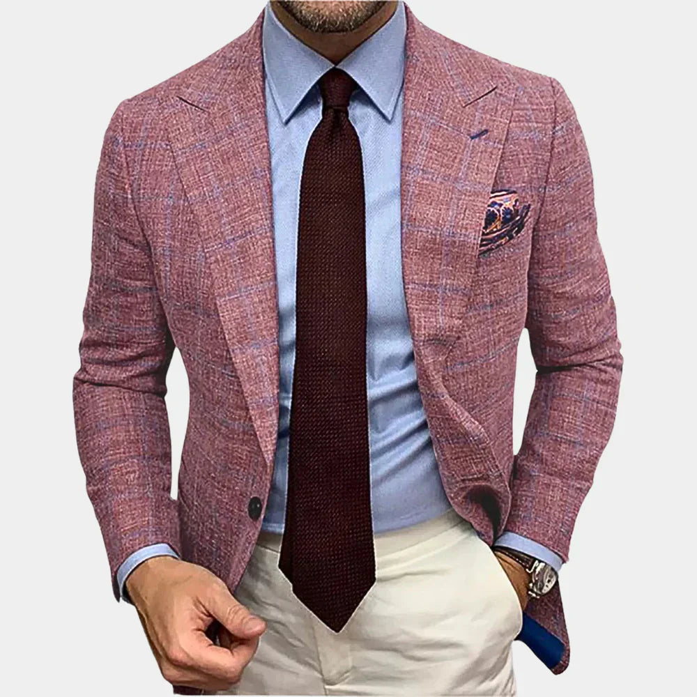 Blazer Leggero con Due Bottoni e Taschino | Stile Versatile