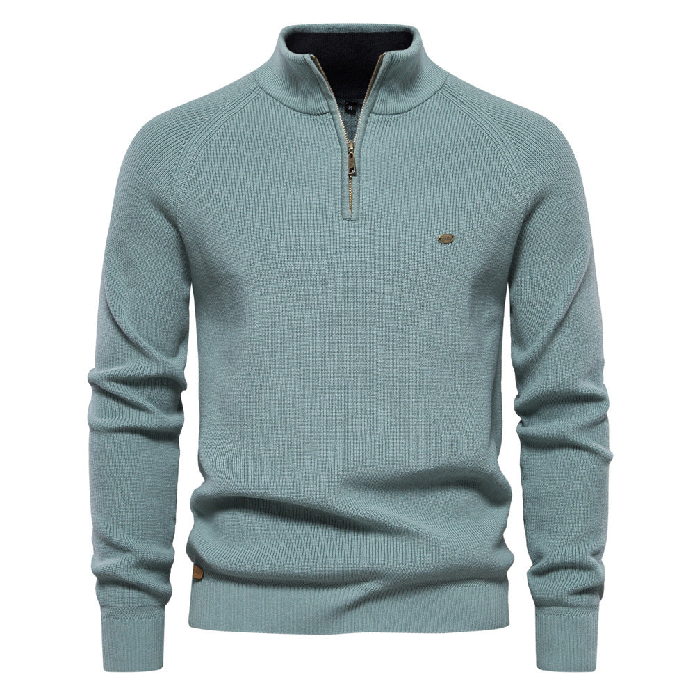 Pullover Autunnale con Zip | Comfort e Eleganza