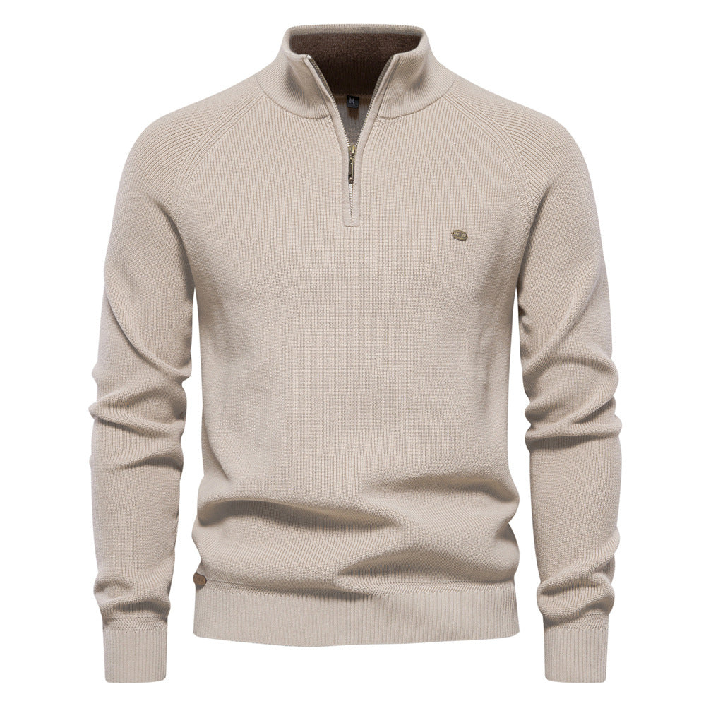 Pullover Autunnale con Zip | Comfort e Eleganza