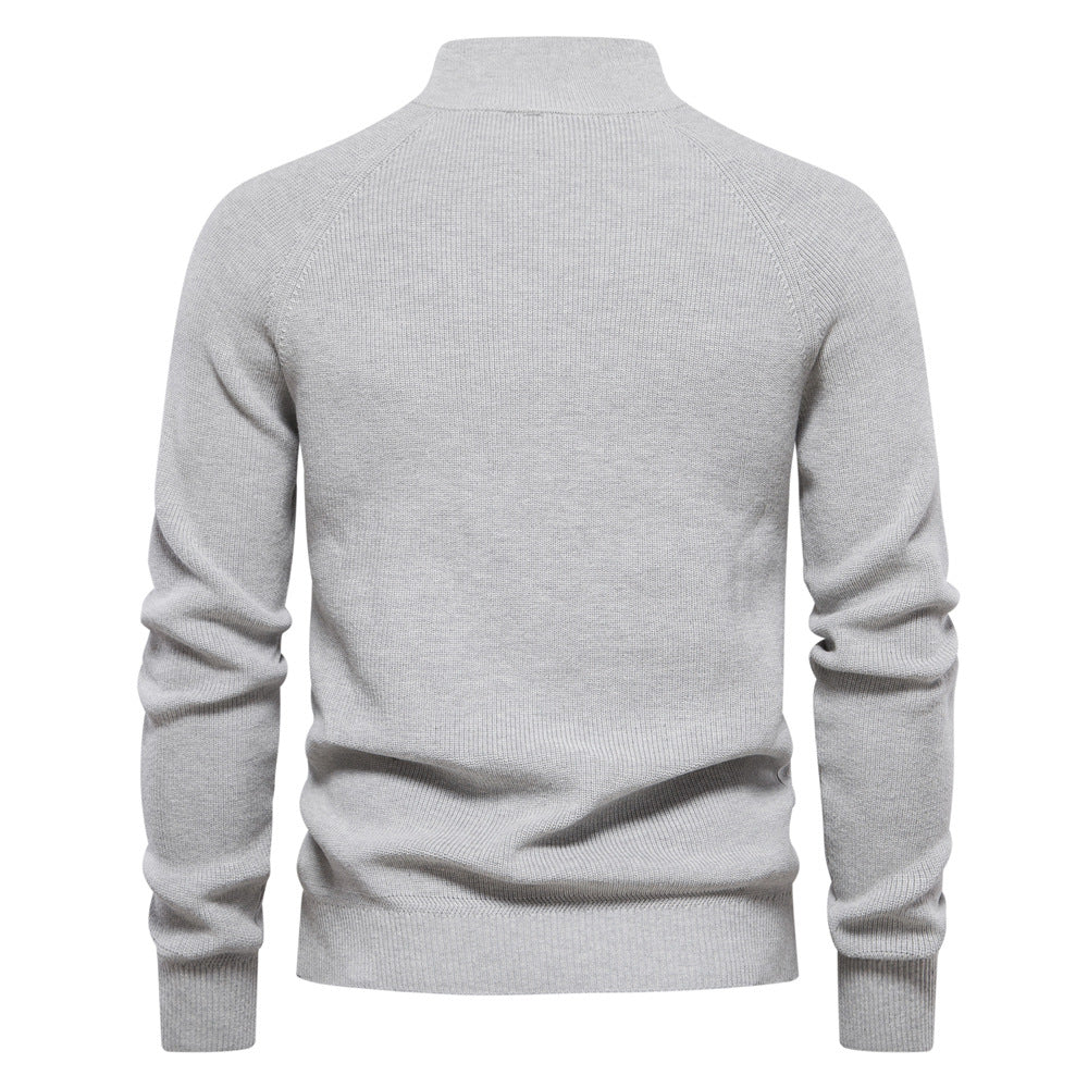 Pullover Autunnale con Zip | Comfort e Eleganza