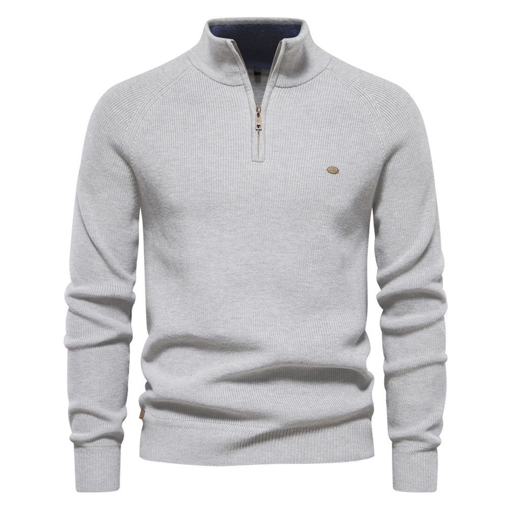 Pullover Autunnale con Zip | Comfort e Eleganza