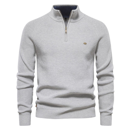 Pullover Autunnale con Zip | Comfort e Eleganza