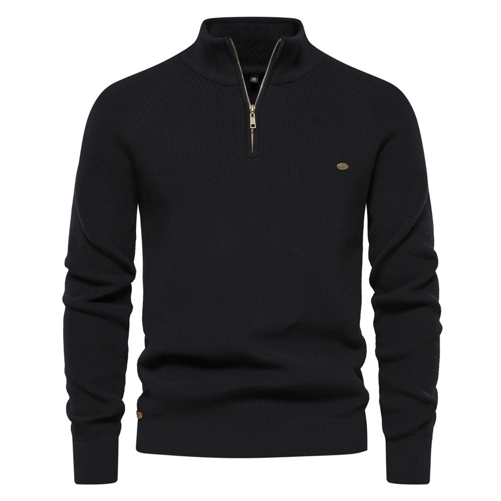 Pullover Autunnale con Zip | Comfort e Eleganza