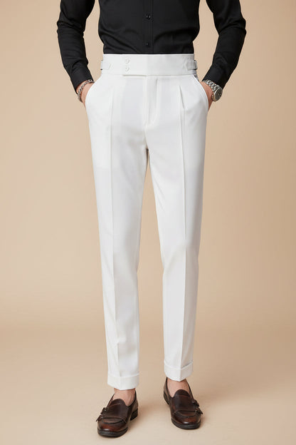 Pantaloni Slim Fit Eleganti | Linea Affusolata e Finitura Curata