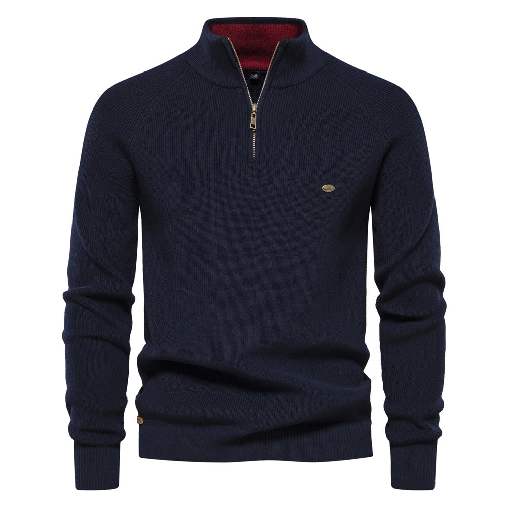 Pullover Autunnale con Zip | Comfort e Eleganza