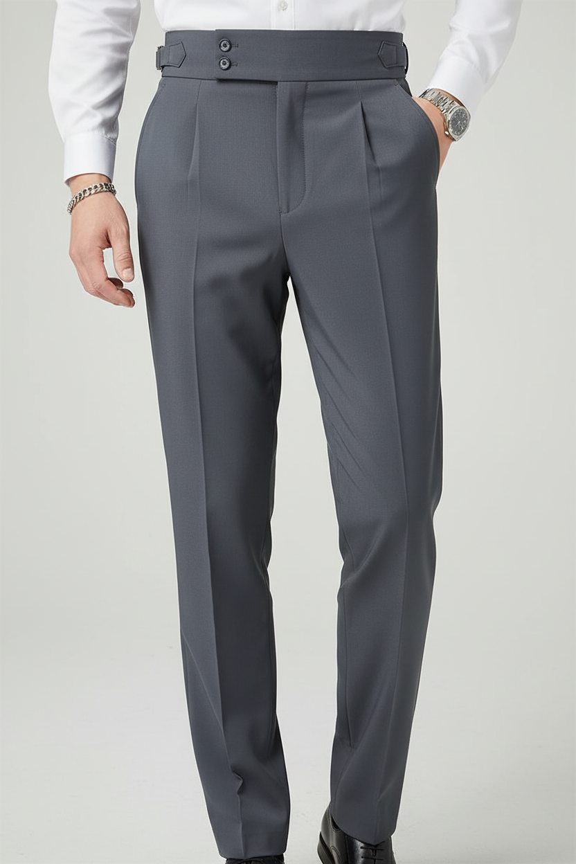 Pantaloni Slim Fit Eleganti | Linea Affusolata e Finitura Curata