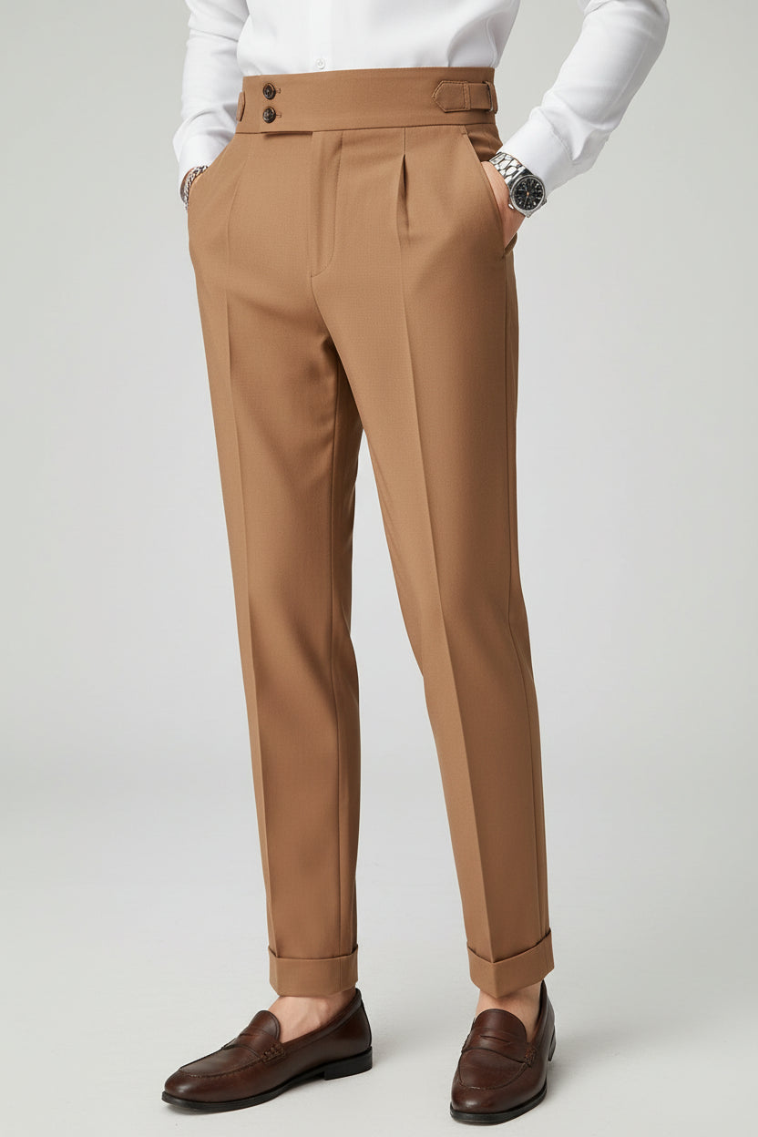 Pantaloni Slim Fit Eleganti | Linea Affusolata e Finitura Curata
