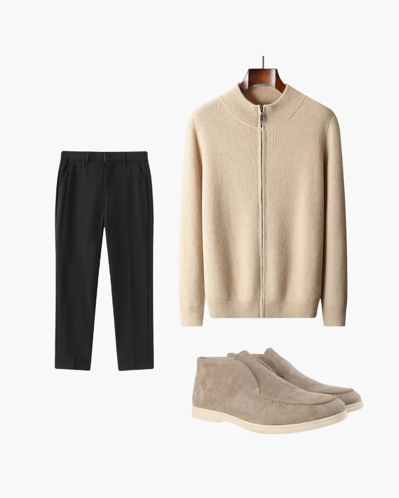 Outfit Invernale Uomo | Comfort Quotidiano e Stile Pulito