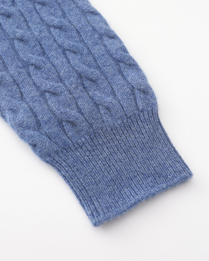 Maglione in Cashmere con Mezza Zip | Comfort ed Eleganza