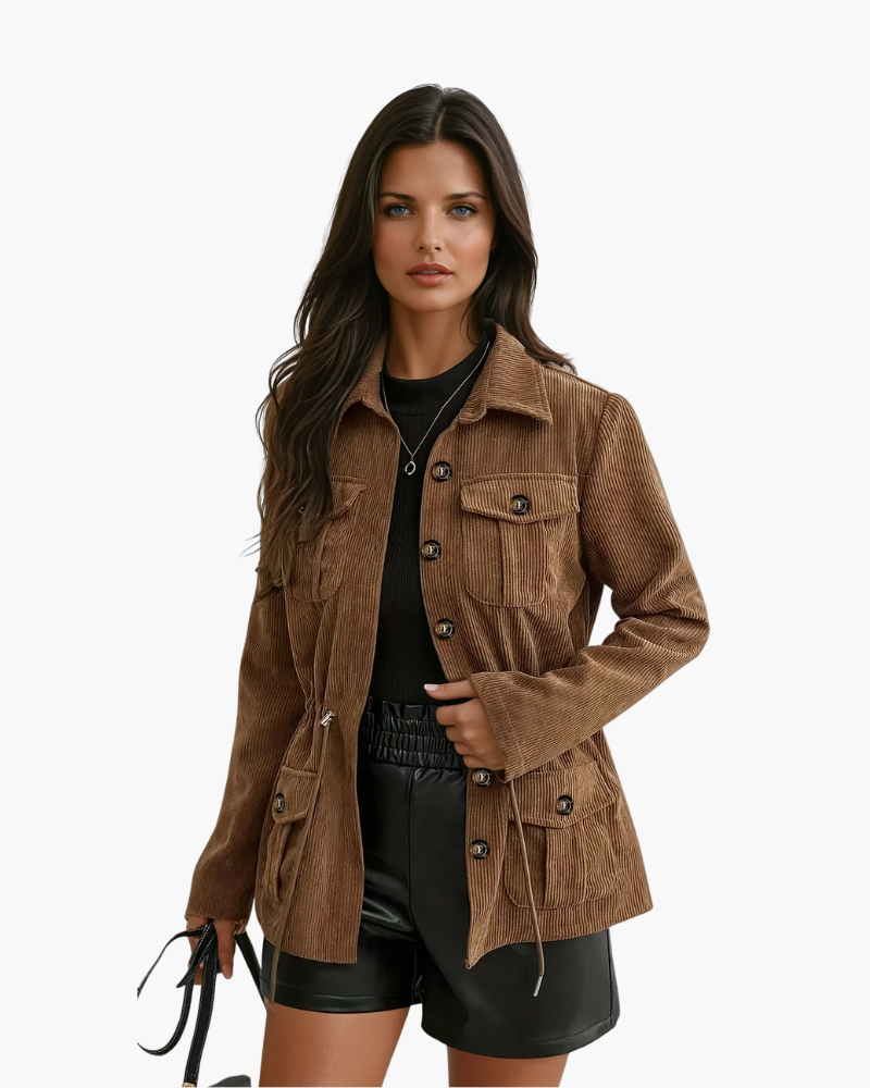 Giacca in Velluto a Coste | Stile Utility Casual