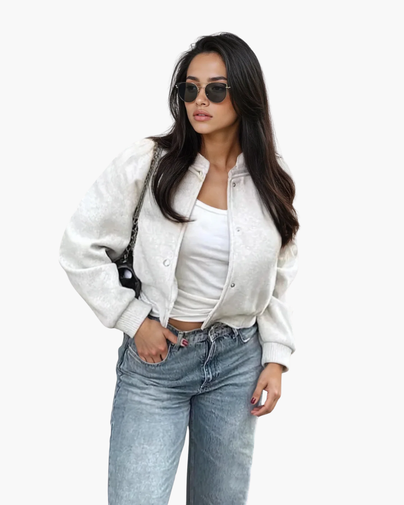 Bomber Cropped Leggero | Giacca Casual Moderna