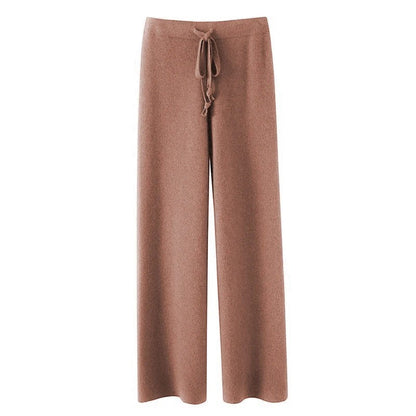 Pantaloni con Vita Elastica e Gamba Dritta con Vestibilità Comoda | Ideali per Uso Quotidiano