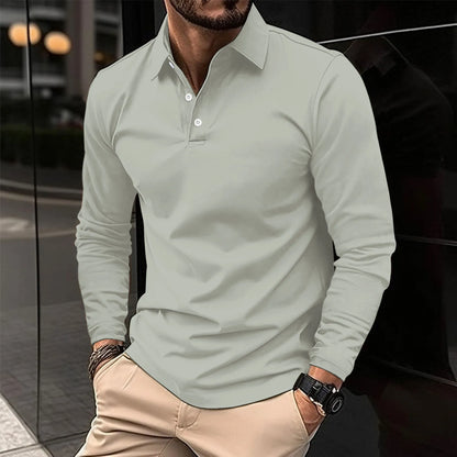 Polo Maniche Lunghe Elegante | Stile Casual Raffinato