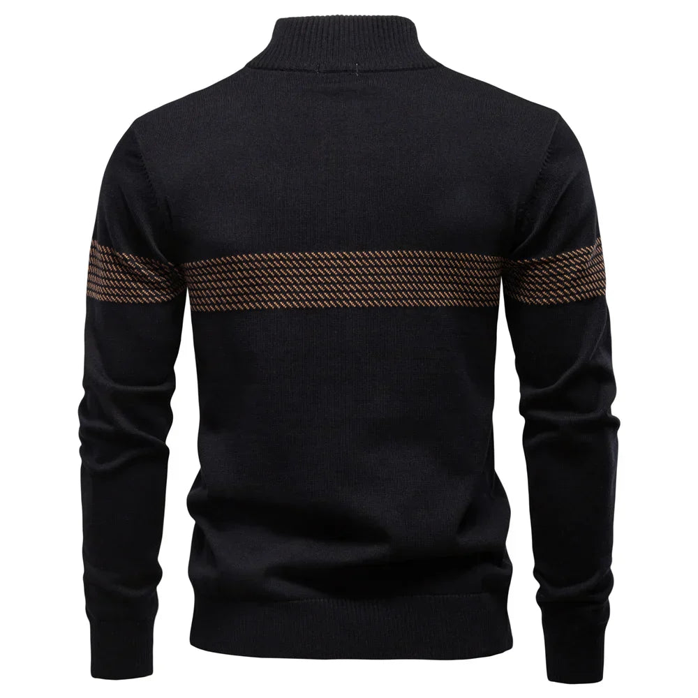 Pullover Mezza Zip in Maglia | Comfort e Stile Moderno