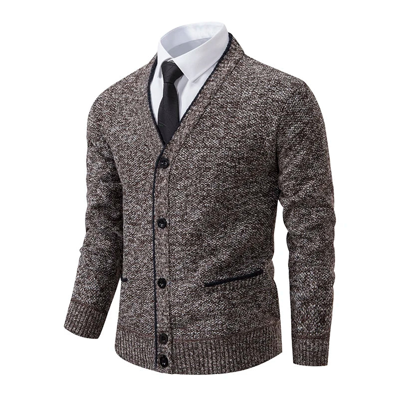 Pullover Collo a V Elegante | Maglia Strutturata