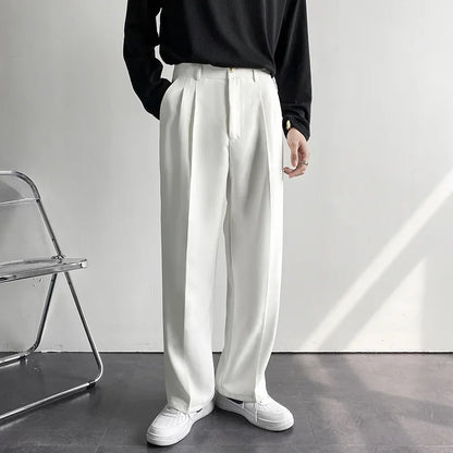 Pantaloni Dritti con Piega | Vestibilità Classica e Moderna