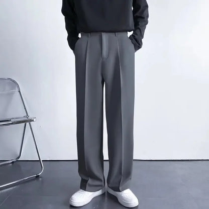 Pantaloni Dritti con Piega | Vestibilità Classica e Moderna