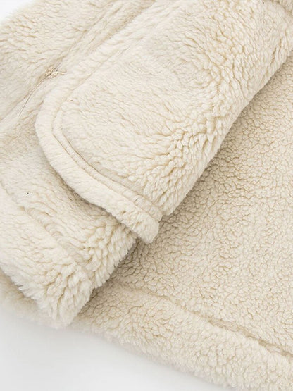 Gilet in Pelliccia Sintetica | Gilet Caldo Stile Shearling