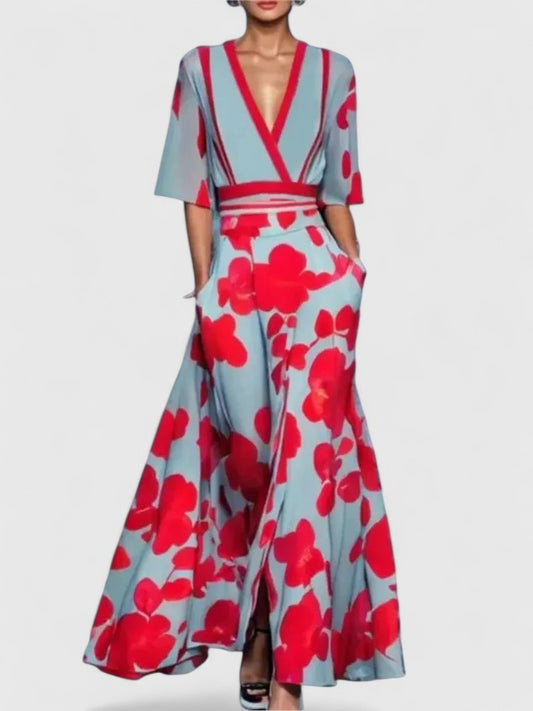Abito Maxi Elegante | Linea Fluida e Presenza di Impatto