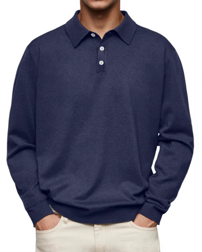 Polo Maniche Lunghe Versatile | Eleganza Casual Moderna