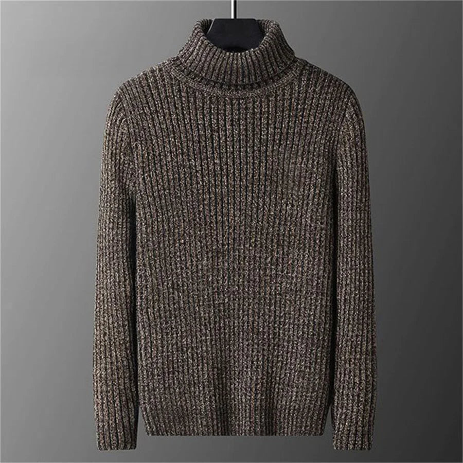 Maglione Collo Alto in Maglia | Caldo e Raffinato
