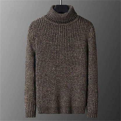 Maglione Collo Alto in Maglia | Caldo e Raffinato