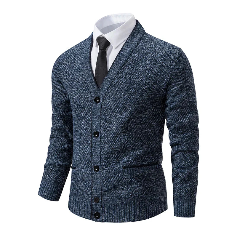 Pullover Collo a V Elegante | Maglia Strutturata