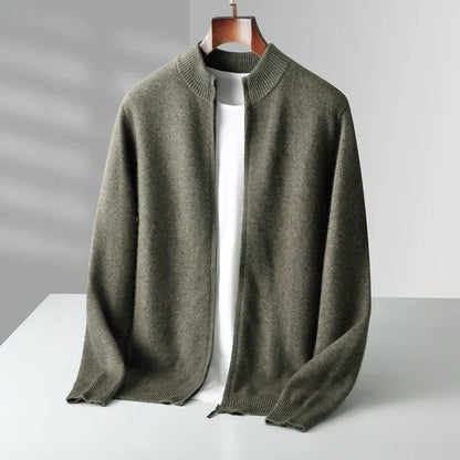 Gilet in Cashmere Premium con Zip | Eleganza Essenziale