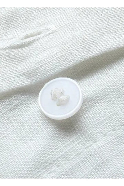 Camicia con Bottoni e Maniche Lunghe in 100% Lino | Ideale per la Stagione Estiva